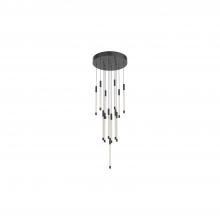  MP75113-BK - Motif 13-in Black LED Multi Pendant