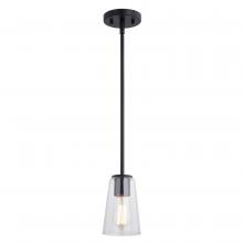  P0396 - Beverly 4.5-in 1 Light Mini Pendant Matte Black