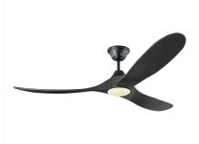  3MAVR60BKBKD - Maverick 60" LED Ceiling Fan