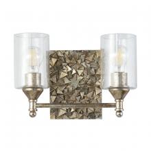  BB1158S-2 - Mosaic 2-Light Vanity Light In Silver