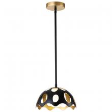  PD7369B-10 - Pebbles 10" Mini Pendant in Black