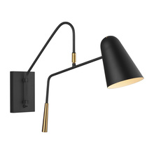  EW1041MBK - Simon Task Sconce