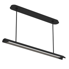  KC1091MBK - Carson One Light Linear Chandelier