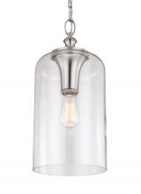  P1309BS - Hounslow Clear Glass Pendant