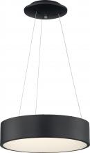  62/1456 - Orbit - LED 18" Pendant - Black Finish