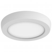  62/1700 - Blink Pro - 9W; 5in; LED Fixture; CCT Selectable; Round Shape; White Finish; 120V