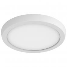  62/1733 - Blink Pro - 11 Watt; 7 Inch; LED Fixture; Round Shape; 4000K; White Finish; 120/277 Volts