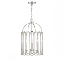  M30011PN - 3-Light Pendant in Polished Nickel