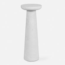  50021 - Uttermost Lirra White Marble Drink Table