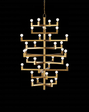  9000-0919 - Andre Large Brass Chandelier