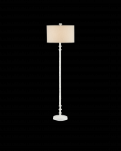  8000-0106 - Gallo White Floor Lamp