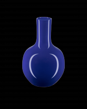  1200-0704 - Ocean Blue Long Neck Vase