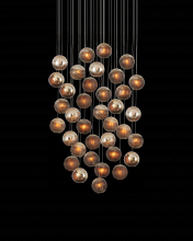  9000-1018 - Pathos 36-Light Round Multi-Drop Pendant