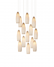  9000-1188 - Parish 15-Light Round Multi-Drop Pendant