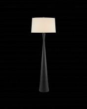  8000-0105 - Montenegro Black Floor Lamp